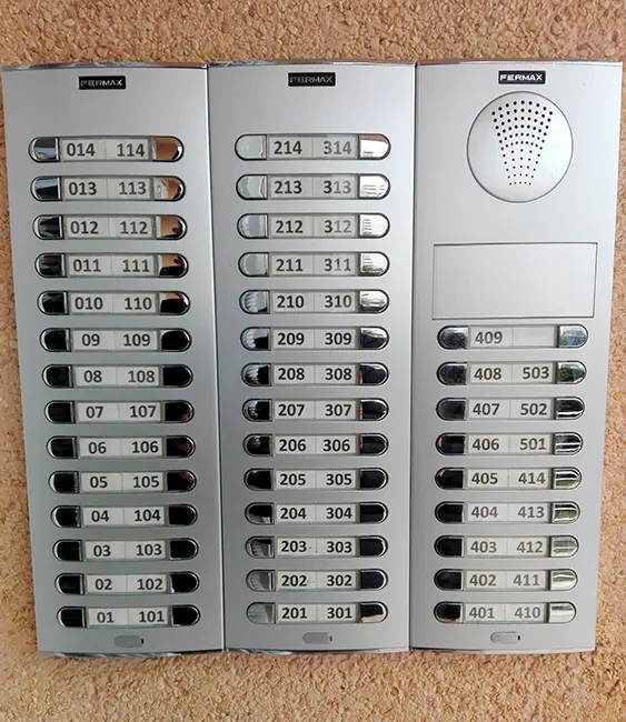 Porteros automaticos exterior